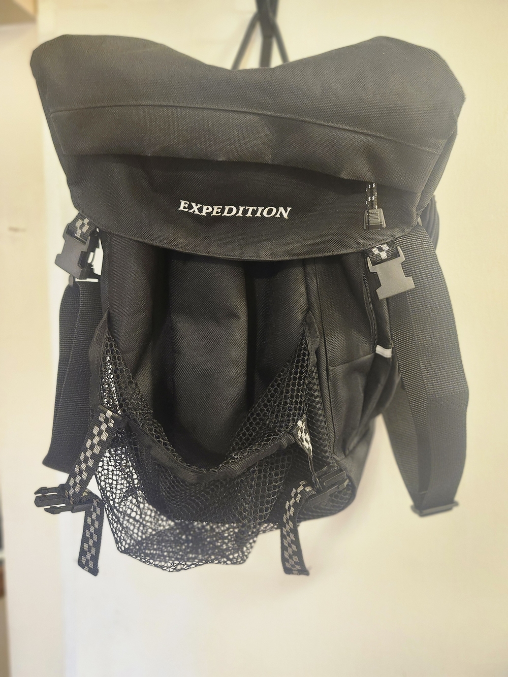 Black Adventure Expedition Backpack- Unisex